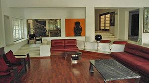 Reception area interior